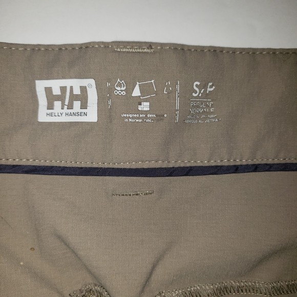 HELLY HANSEN Tan Khaki Cargo Shorts Size Small - Picture 5 of 8